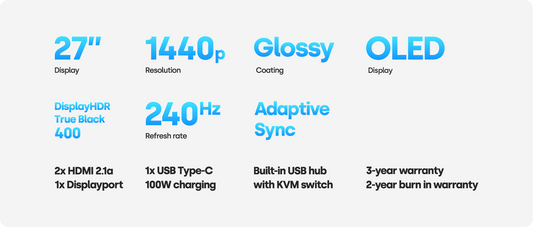 Meet Spectrum OLED QHD 240Hz